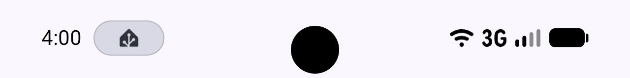 Status bar chip